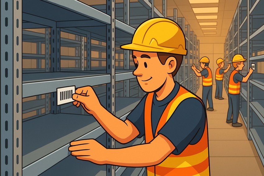 Preparación de áreas de almacenamiento